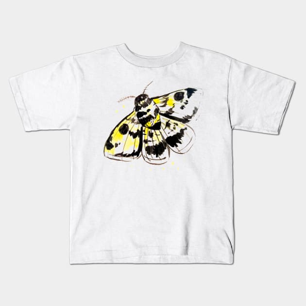 Poison Moth Kids T-Shirt by devilcat